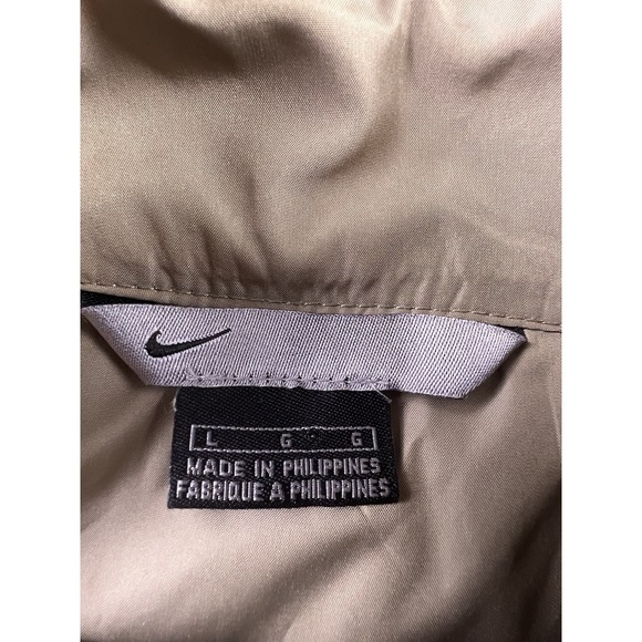 Vintage Nike Windbreaker Men's Large Full Zip Large Zip Pockets Running Golf Gym - Picture 5 of 14